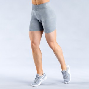 DFYNE Dynamic Mist 4.5" Ženske Shorts Svijetlo Sive Bijele | WZQCJ1920