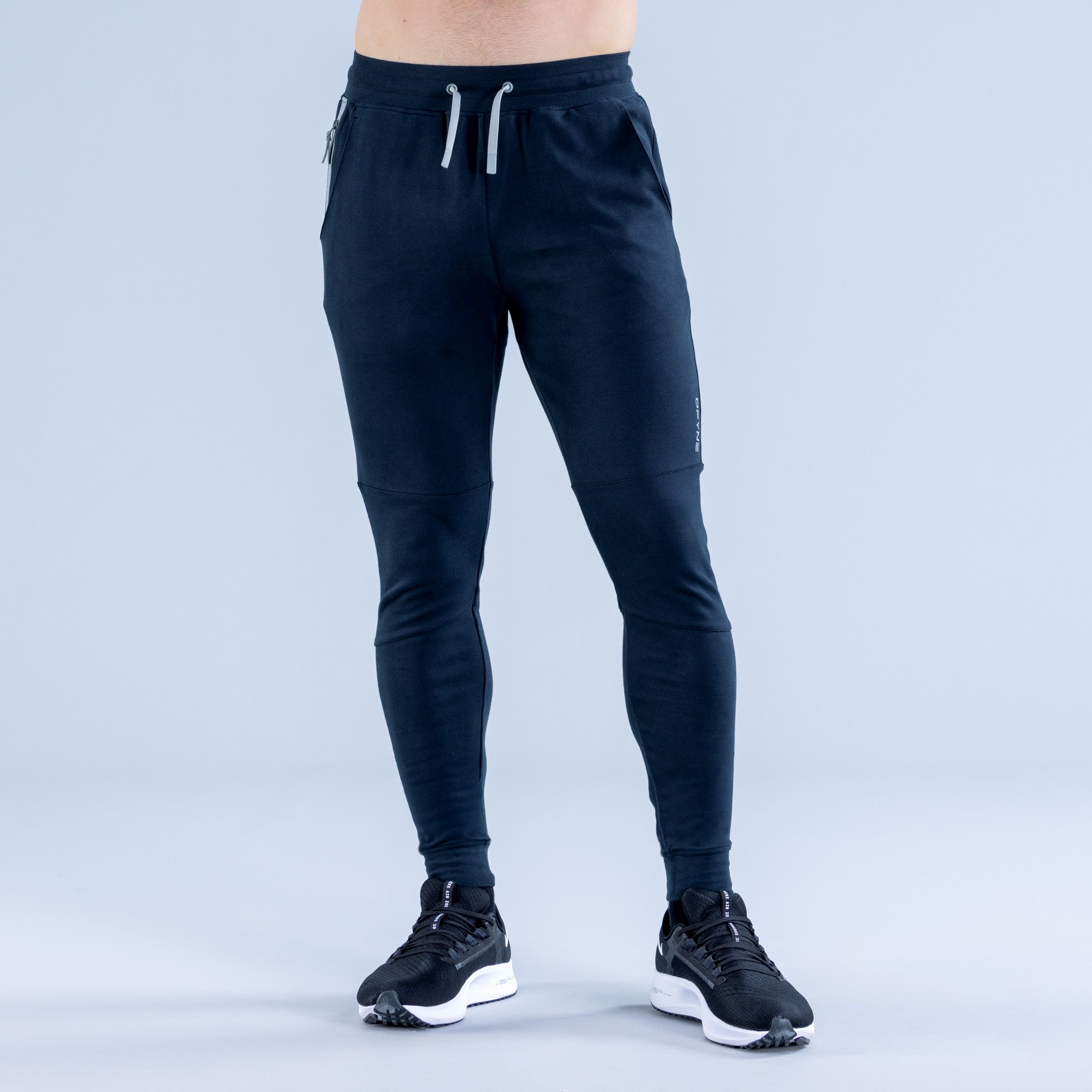 DFYNE Stealth Tapered Muške Jogger Hlače Crne | CAHIM6413