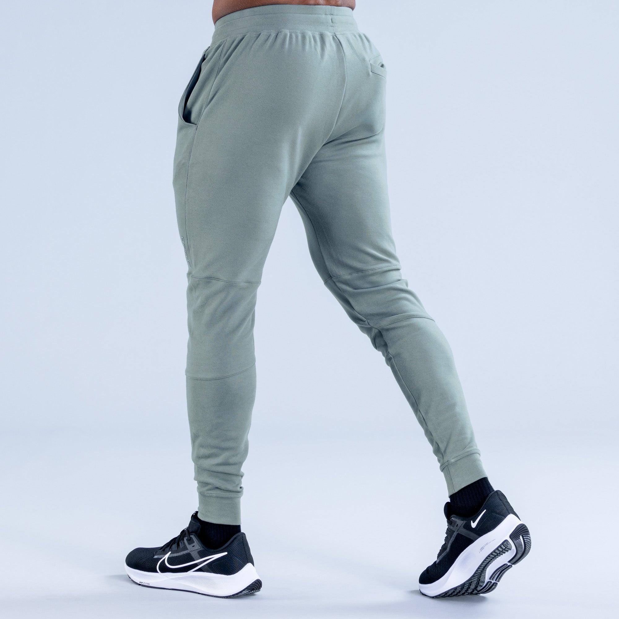 DFYNE Stealth Tapered Muške Jogger Hlače Maslinasto Zelene | CMHNY2431