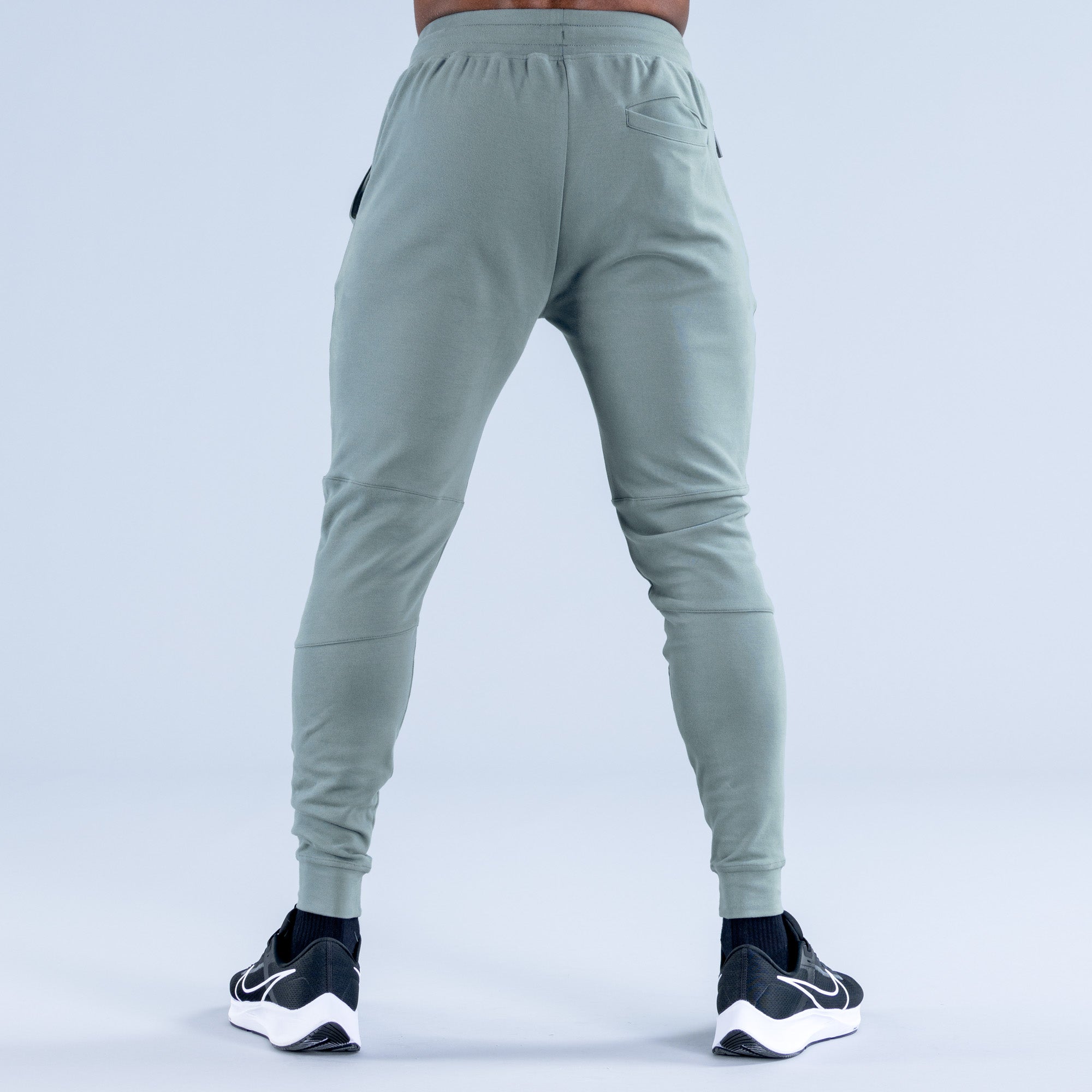 DFYNE Stealth Tapered Muške Jogger Hlače Maslinasto Zelene | CMHNY2431