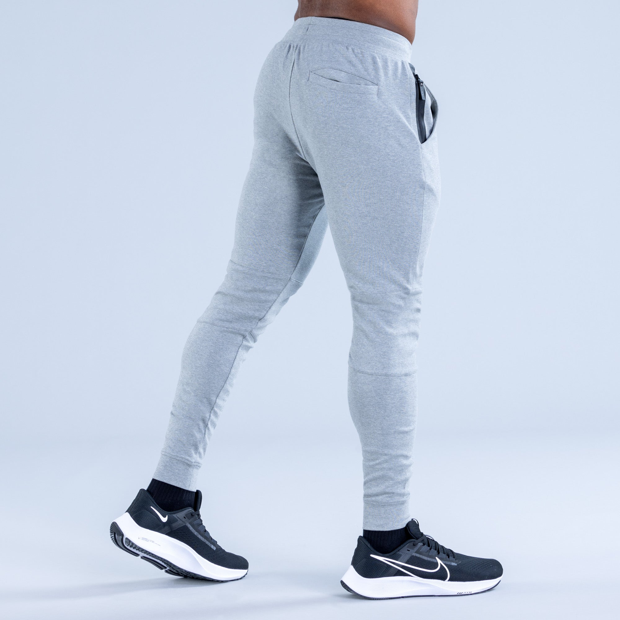 DFYNE Stealth Tapered Muške Jogger Hlače Sive | TMAIY6549