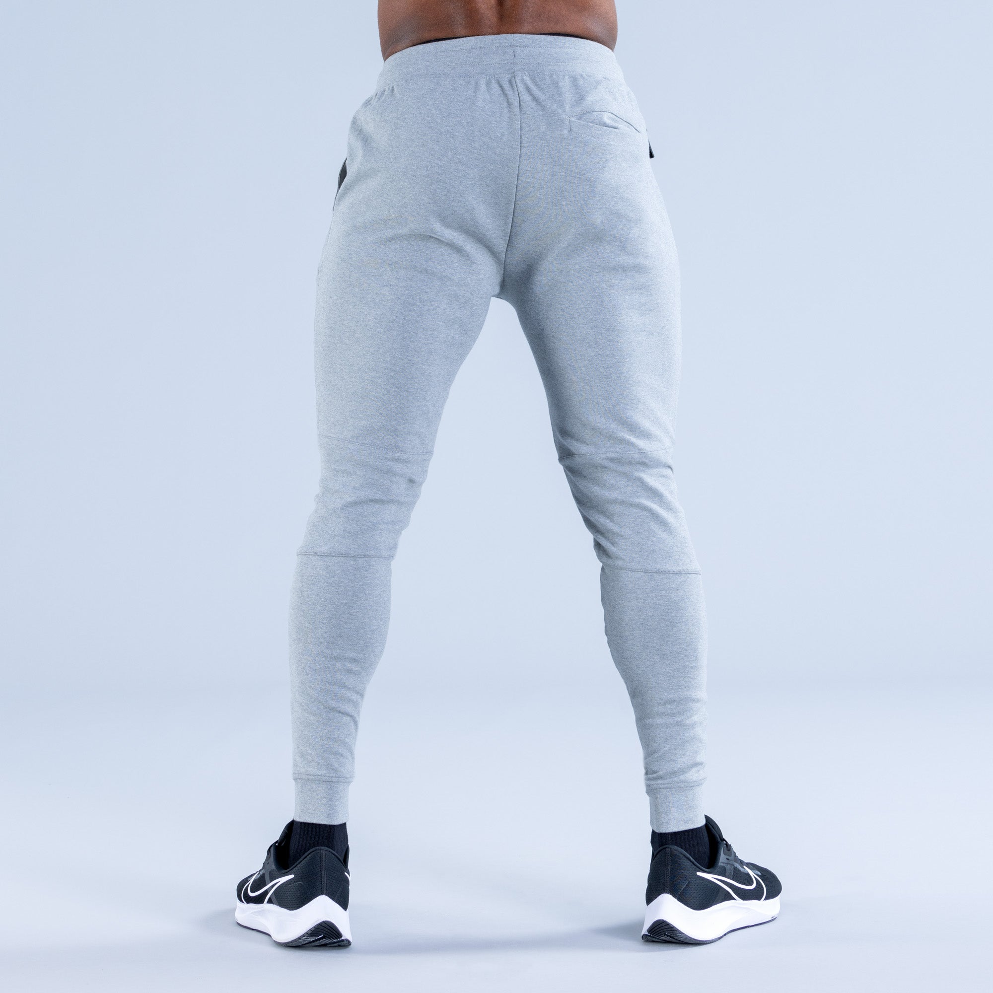 DFYNE Stealth Tapered Muške Jogger Hlače Sive | TMAIY6549